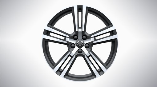 20" 5-Double Spoke Tech Black Diamond Cut - 1011