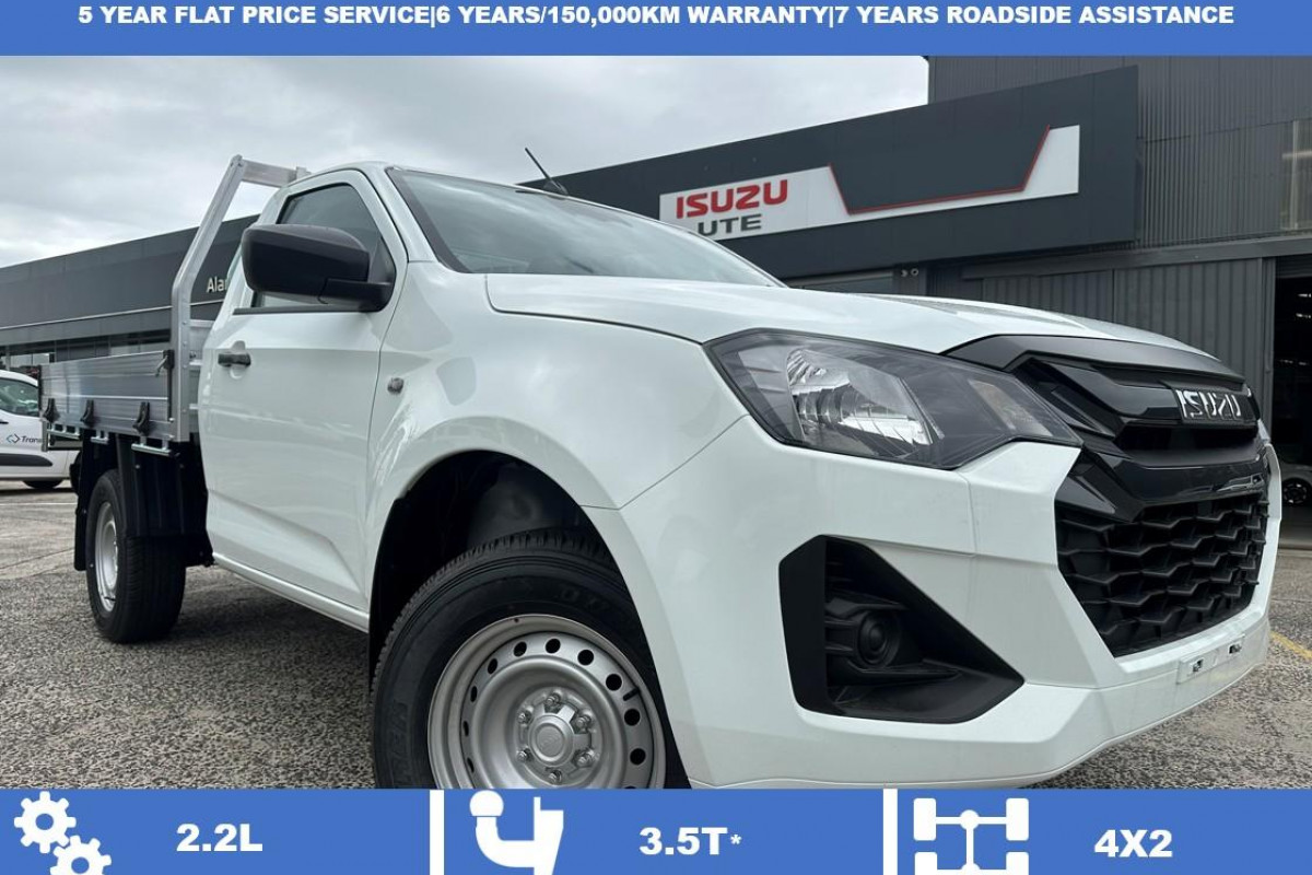 2026 MY25.5 Isuzu D-MAX RG SX High Ride Cab Chassis