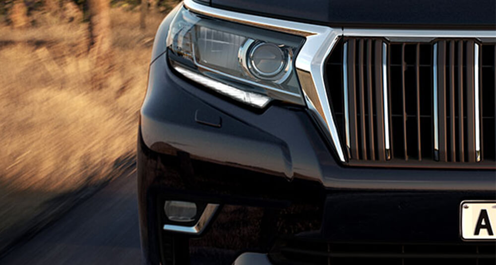 Prado Bi-LED headlamps and Daytime Running Lamps (DRLs)