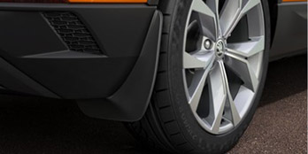 Rear mud flaps