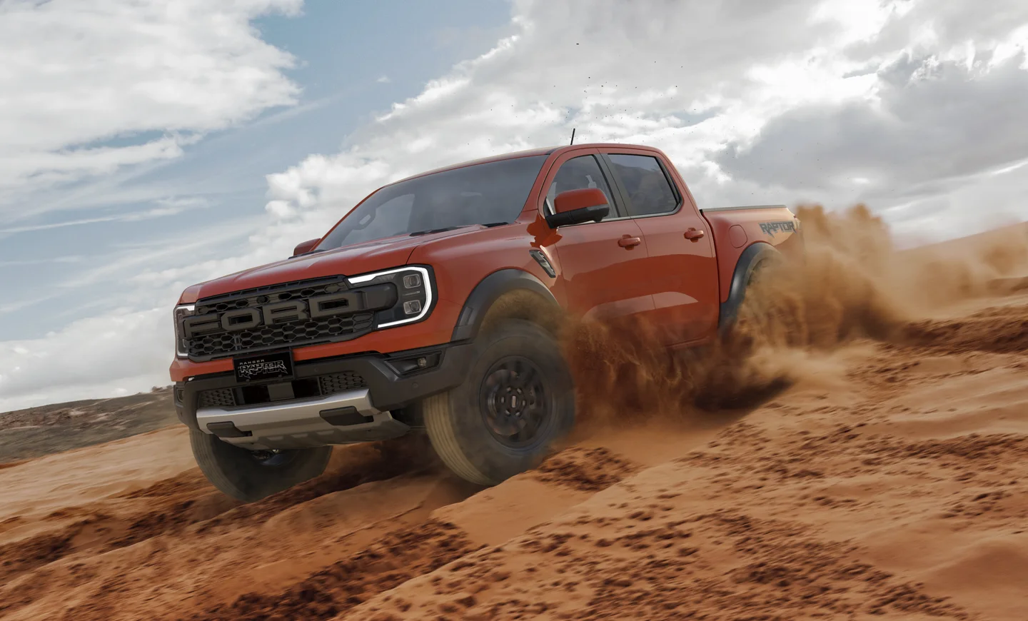 Ranger RaptorGear up for the desert Image