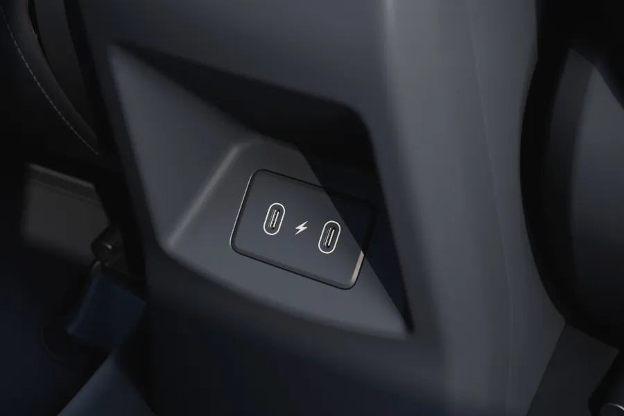 Convenient USB charging
