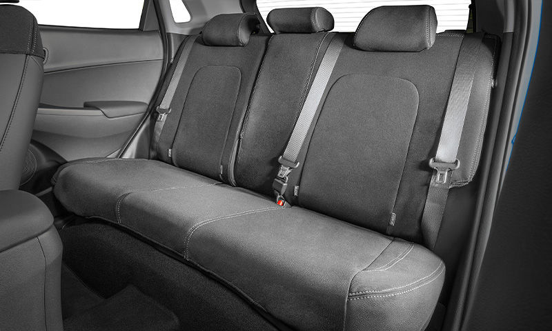 Neoprene rear seat cover