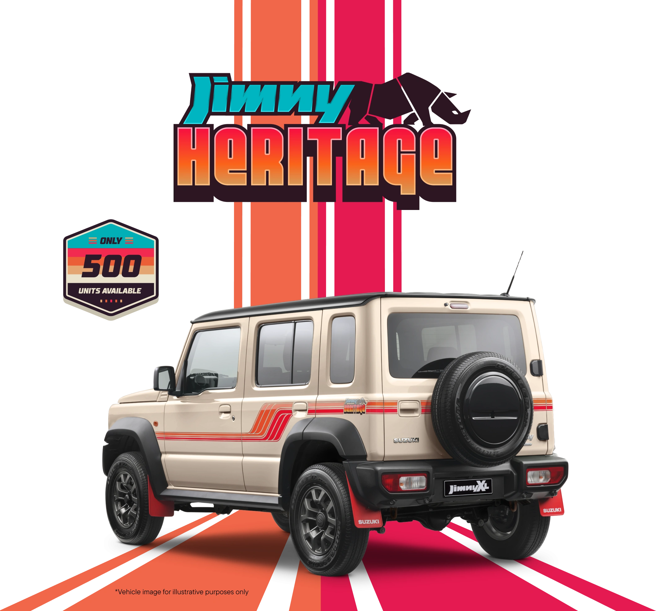 IT’S NOT JUST A JIMNY, IT’S A TIME MACHINE. Image