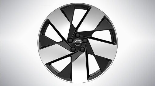 20&quot; 5-Spoke Black Diamond Cut - 1185