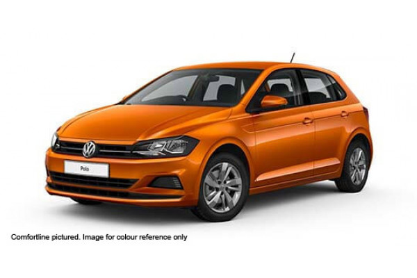 polo car orange colour