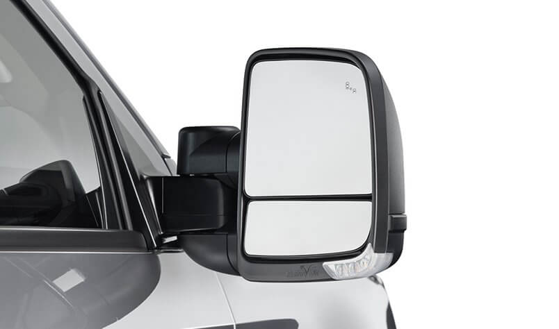 Clearview Next Gen Towing Mirrors - Manual Fold - Black
