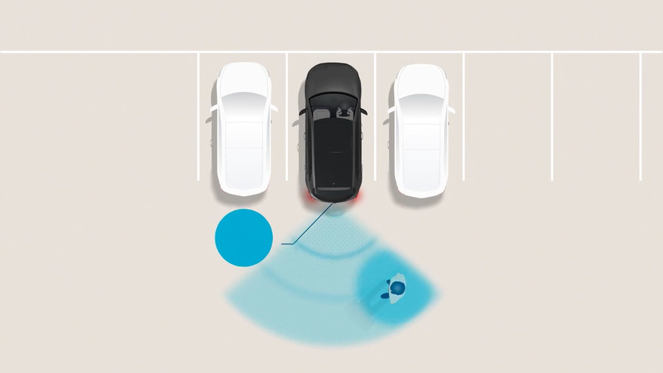 Parking Collision-Avoidance - Rear (PCA-R) Image