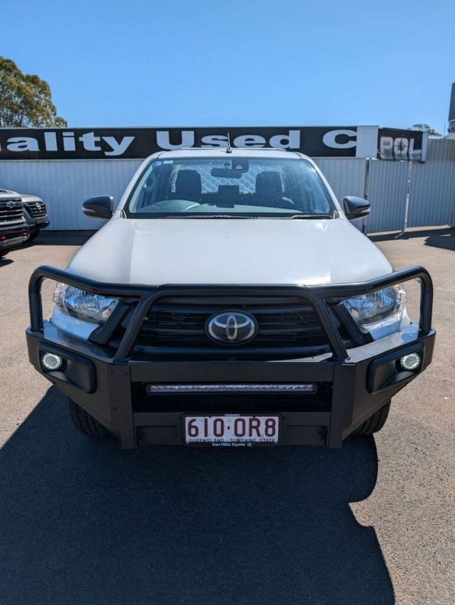 2021 Toyota HiLux GUN125R WorkMate Double Cab Chassis Image 2