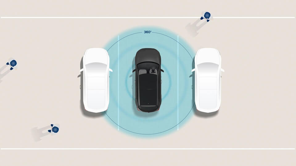Surround View Monitor (SVM) with 3D view function Image