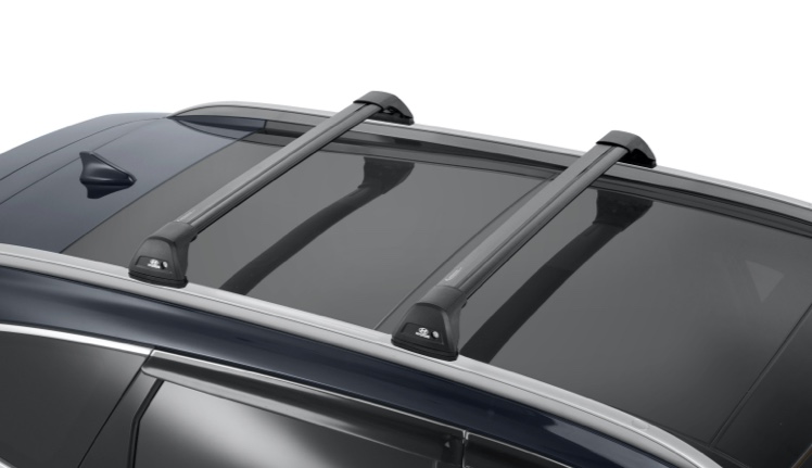Hyundai genuine roof racks - flush