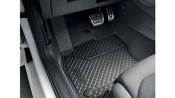 Rubber floor mats