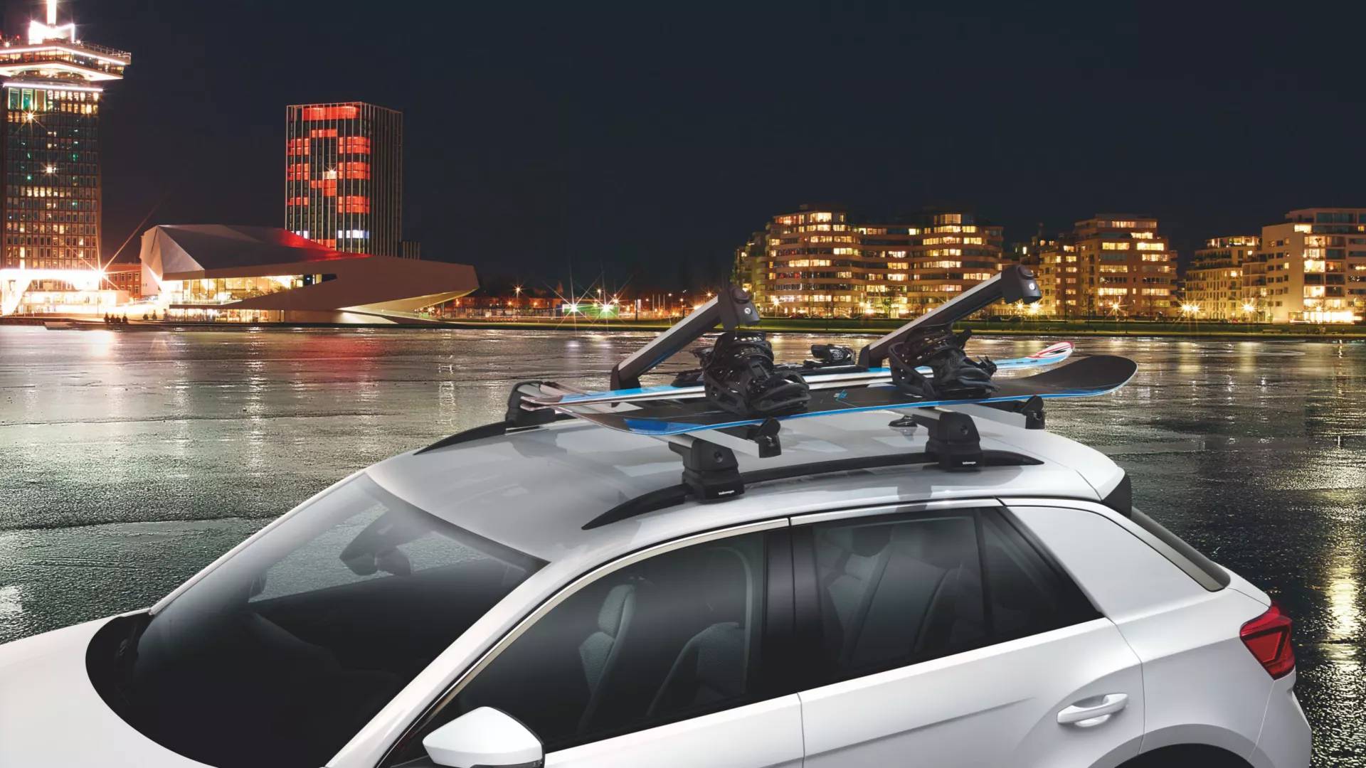 Ski and snowboard carrier