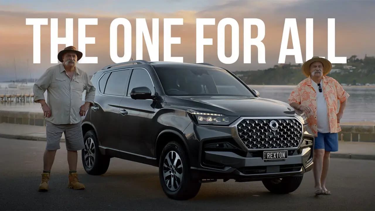 The KGM Rexton now has even more bells and whistles. Image