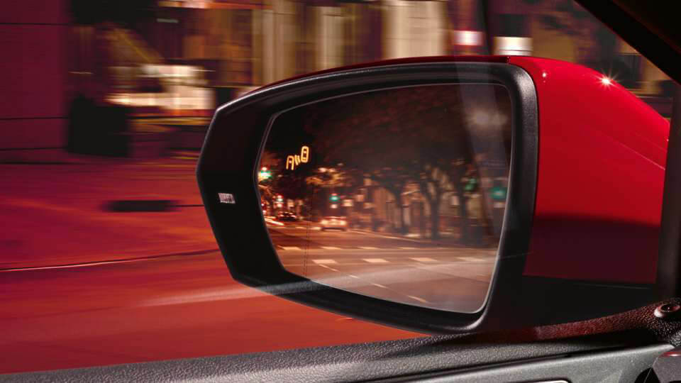 Blind Spot Monitor with Rear Traffic Alert Image