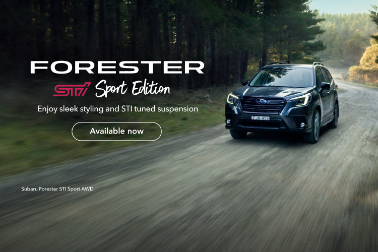 Special Edition Subaru Forester STI Sport AWD - From $52,990 driveaway*
