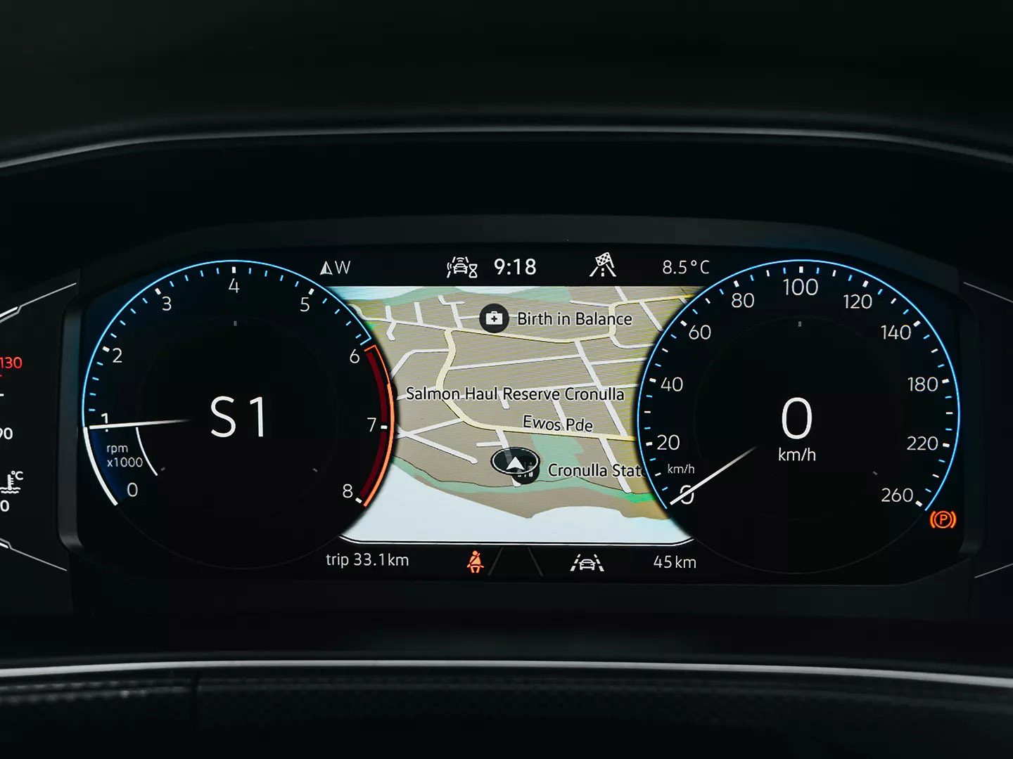 Essential information at a glance Digital Cockpit Image