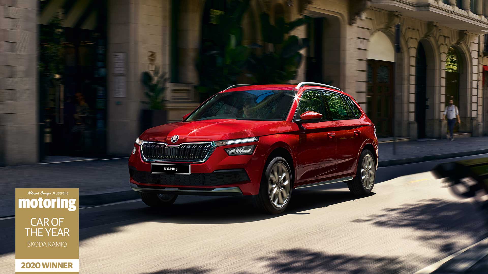 KAMIQ SUV<br>CAR OF THE YEAR 2020