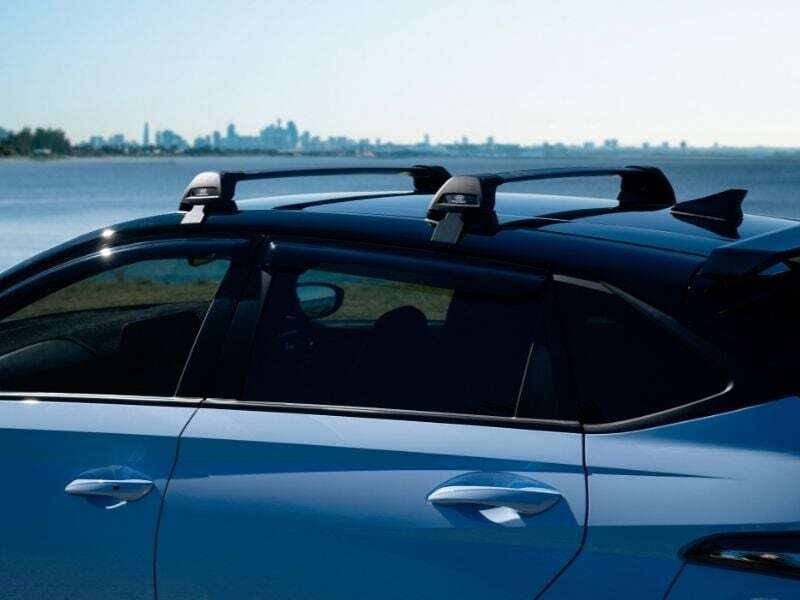 Hyundai genuine roof racks - flush