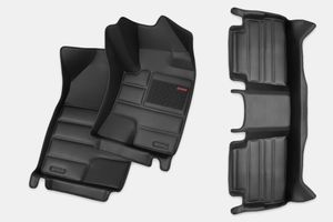 Faux Leather Floor Mats