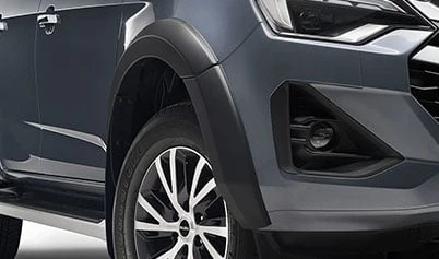 Matte Black Fender Flares (For Cab Chassis Models)