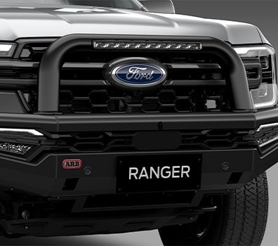 Bull Bar - Summit Sahara Steel with Lightbar