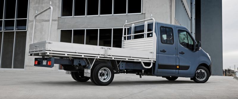 Master Cab Chassis Factory Fitted Tray