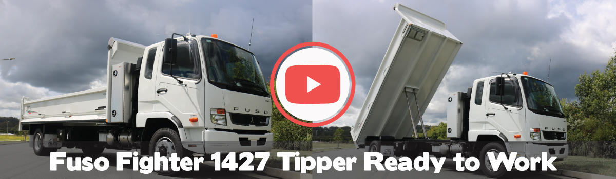 FUSO FIGHTER 1427 TIPPER - HERE & READY TO WORK