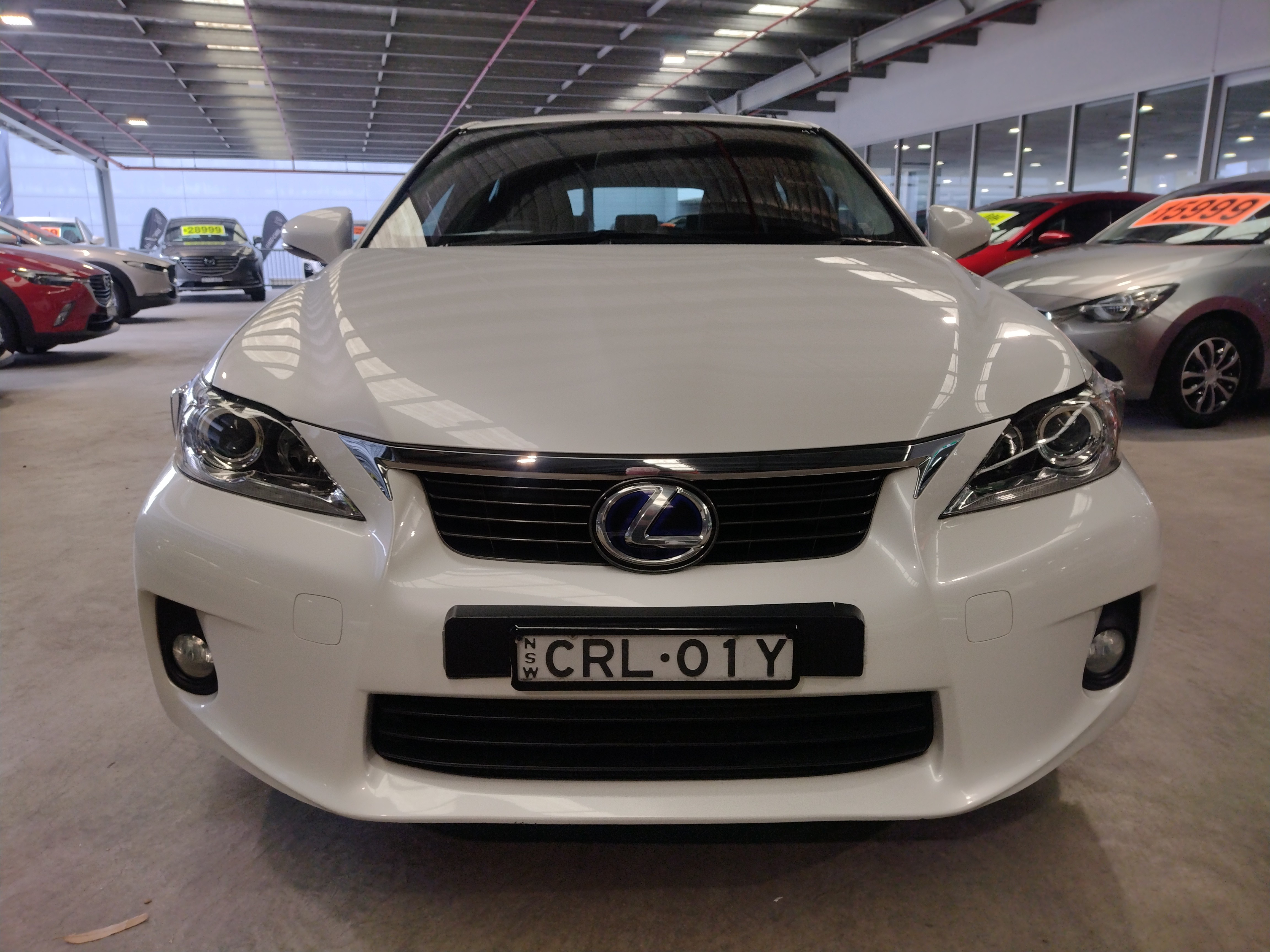 2013 Lexus CT ZWA10R CT200h Luxury Hatch Image 7