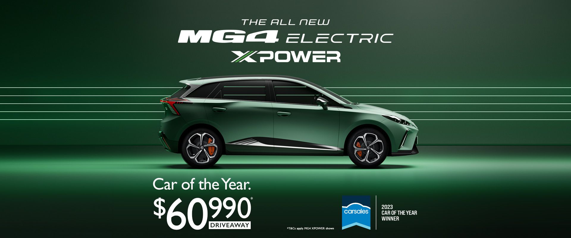 MG4 ELECTRIC XPOWER | Carsales - 2023 Car of the Year Winner