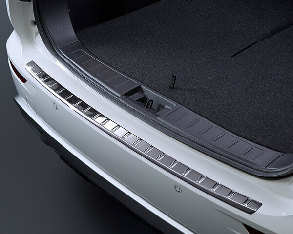 Rear bumper protector, Chrome