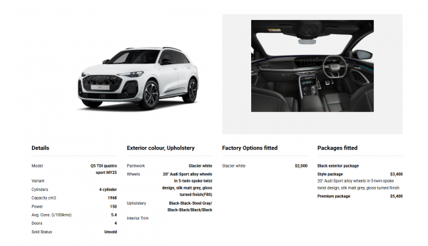 2025 Audi Q5 GU TDI 150kW Sport SUV image 2