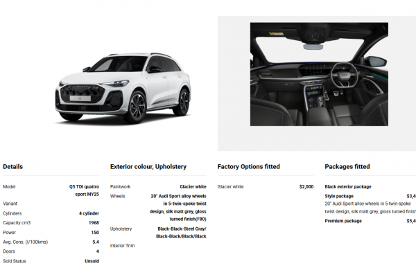2025 Audi Q5 GU TDI 150kW Sport SUV