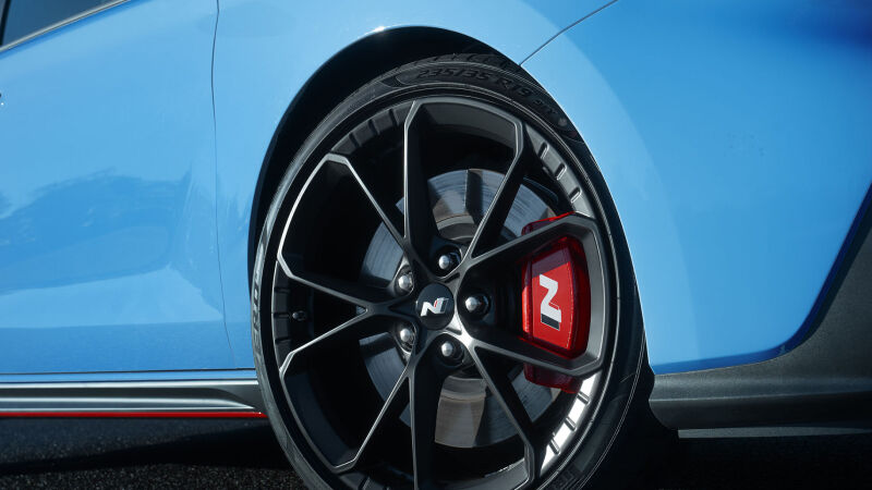 High performance brake package. 