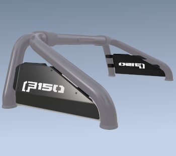 Sports Bar Side Plates Matte Black