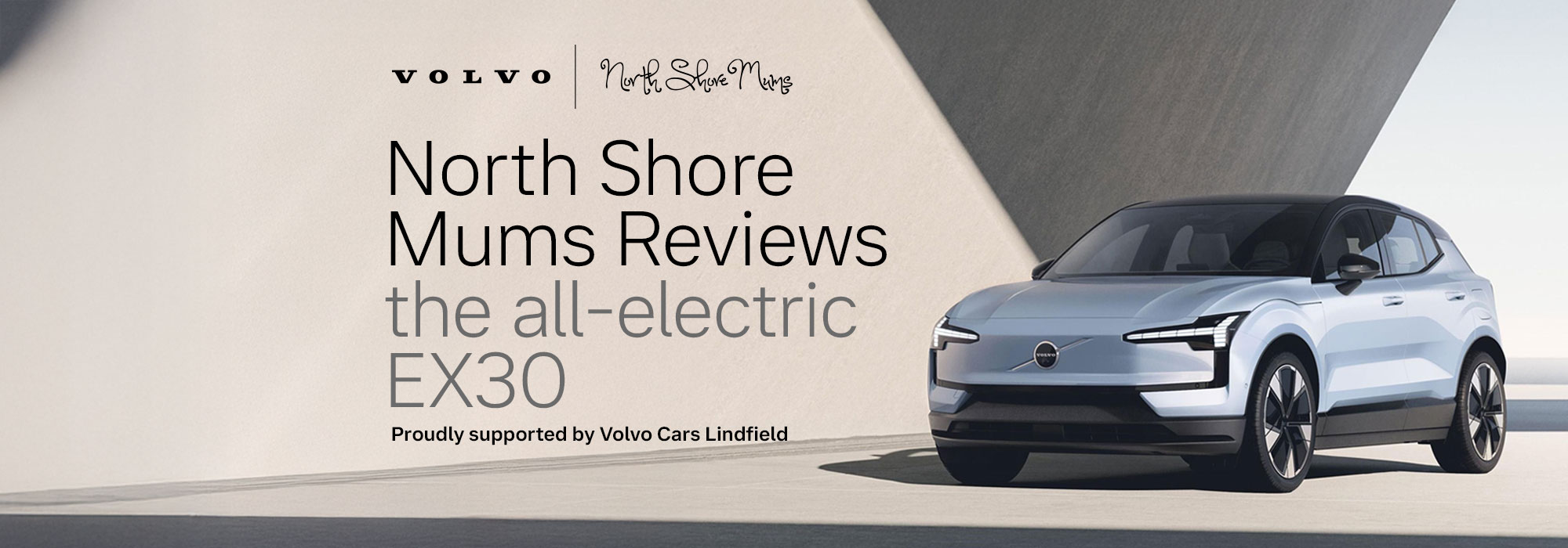 Volvo EX30 x North Shore Mums