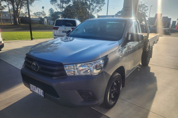 2021 Toyota HiLux TGN121R WorkMate Single Cab Chassis