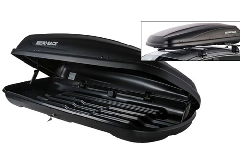 Carry Bars Accessory - Roof Luggage Box - 410L Black
