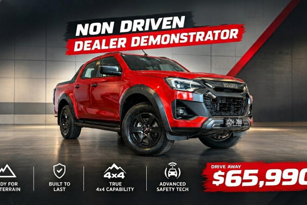 2026 MY25.5 Isuzu D-MAX RG X-TERRAIN Ute