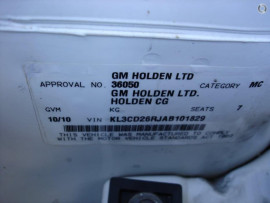 2010 Holden Holden CG  LX Wagon