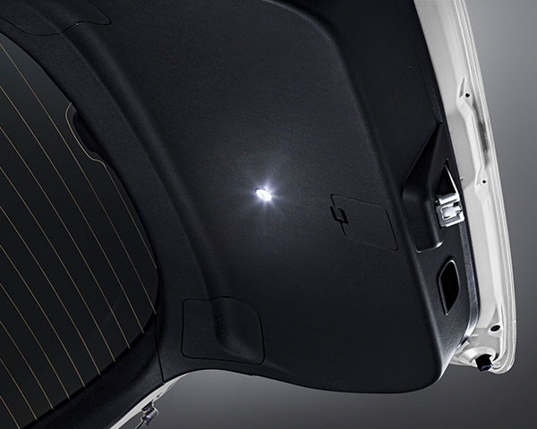 LED tailgate opening illumination - White
