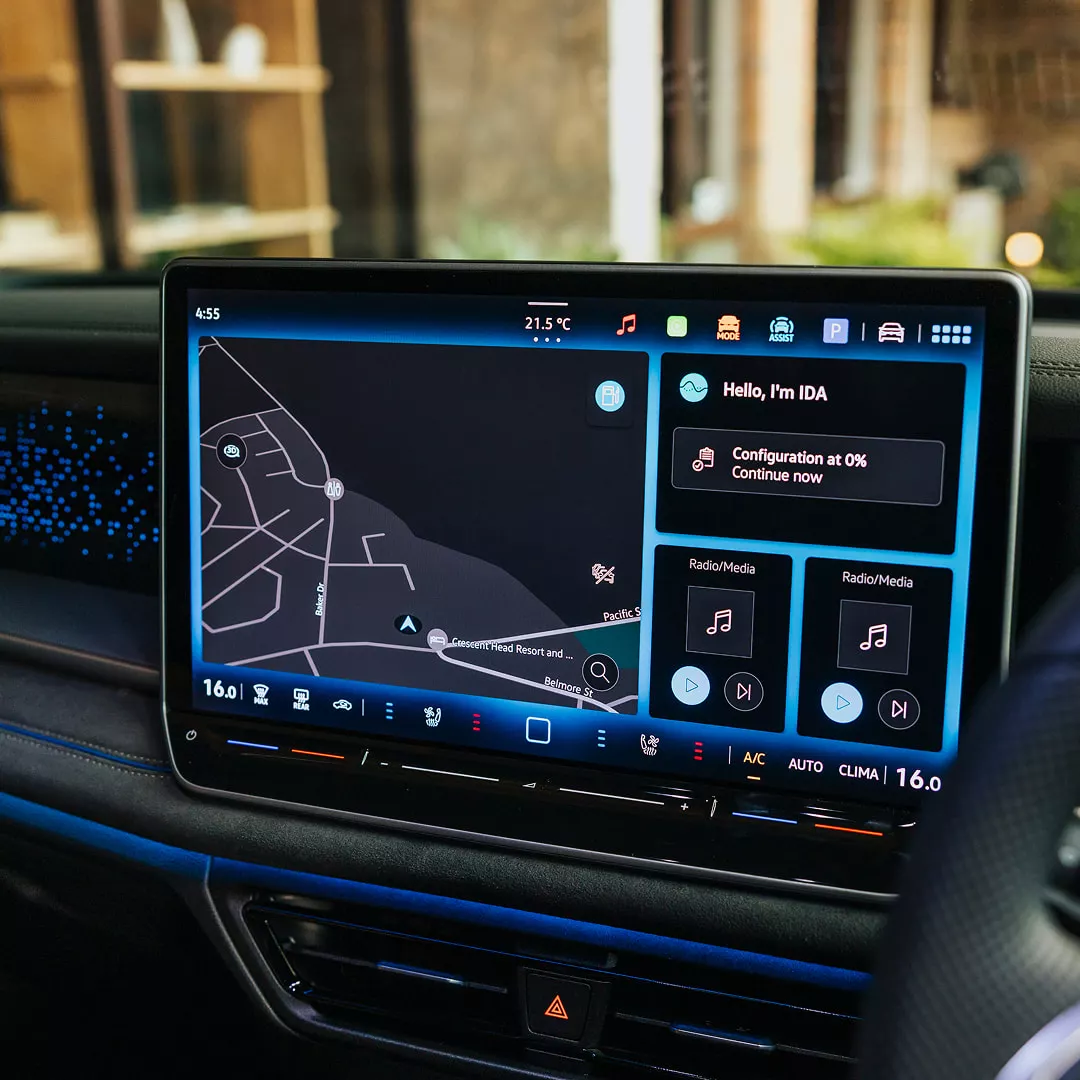 Navigation and media display See more. Do less. Image