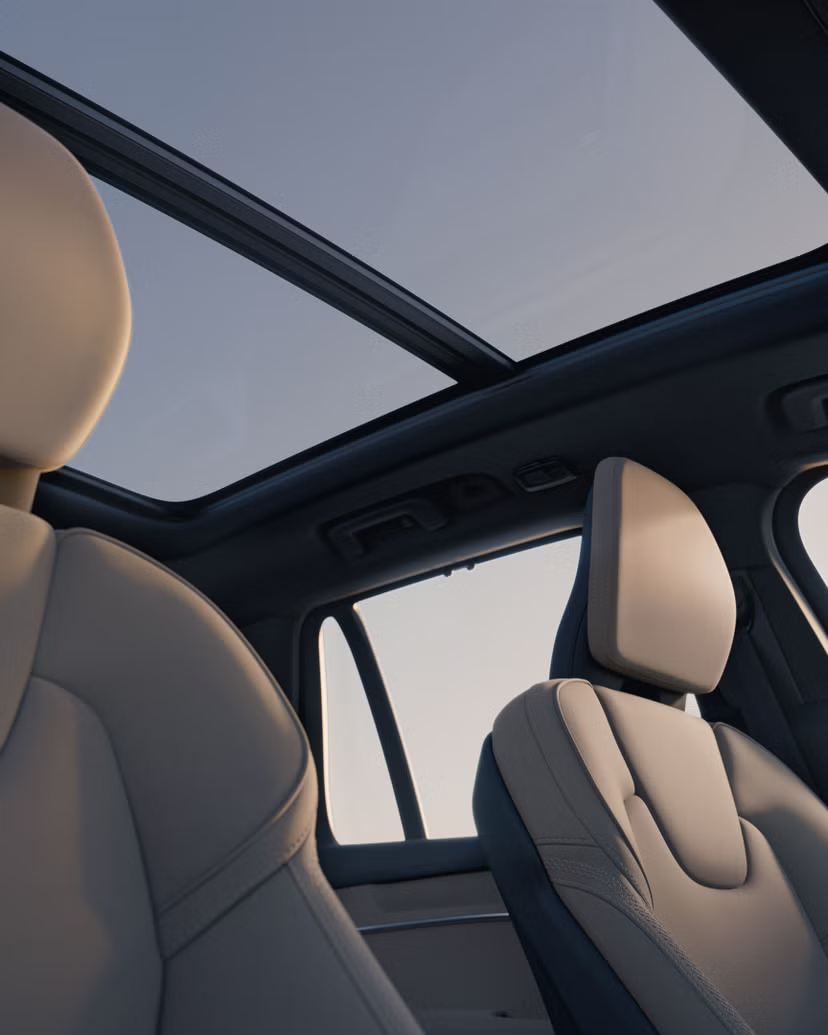 Tinted panoramic roof Image