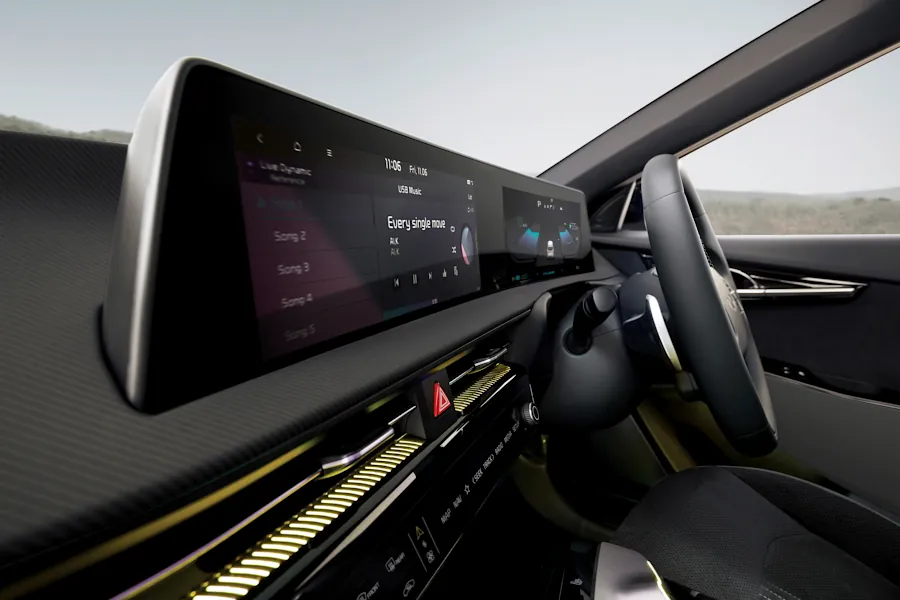 Panoramic Curved Display