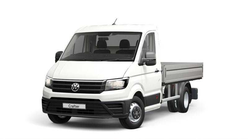 A flexible worker Crafter 35 Cab Chassis Image