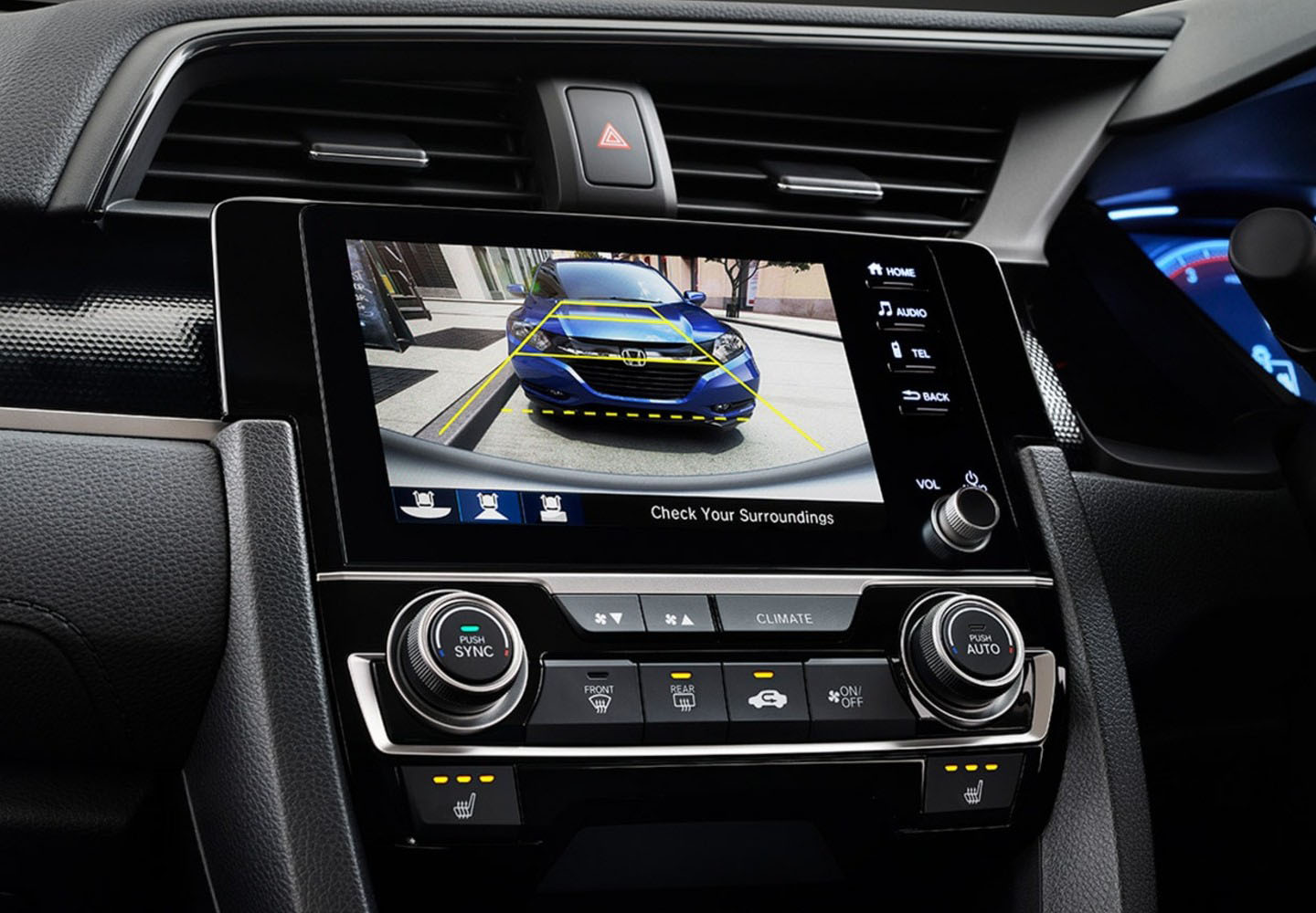 Civic Hatch Multi-Angle Rear View Camera