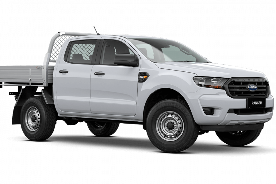2020 MY20.75 Ford Ranger PX MkIII XL Double Cab Chassis Ute Image 2