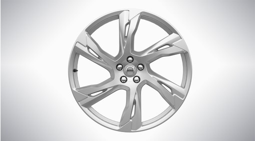 22" 6-Double Spoke Silver Alloy Wheel - 800139