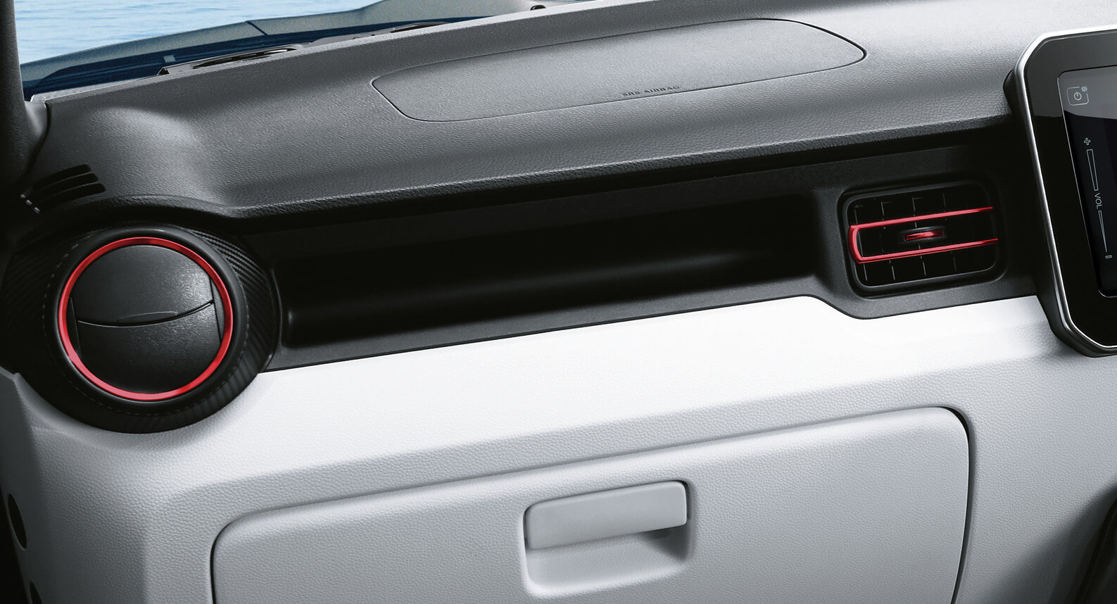 Ignis - Air Conditioner Louvre Garnishes, Red