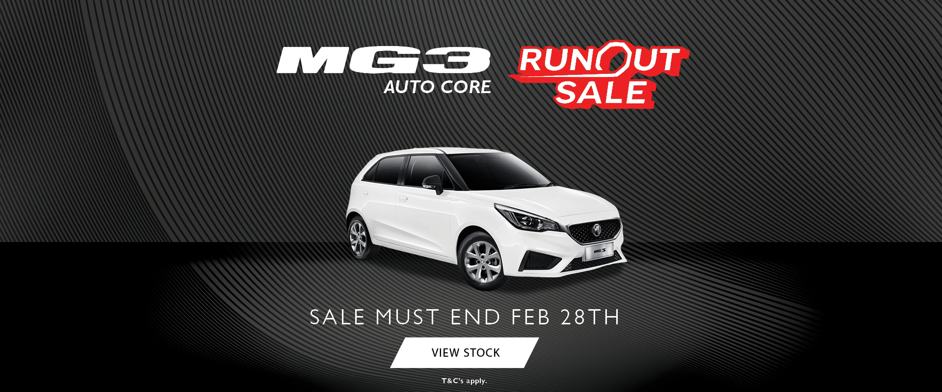 MG3 Auto Core Runout Sale